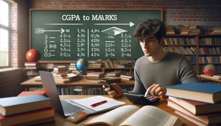 cgpa to marks calculator