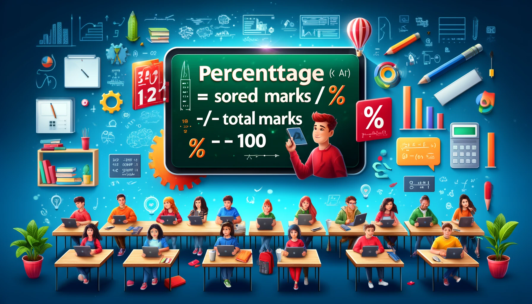 percentage of marks