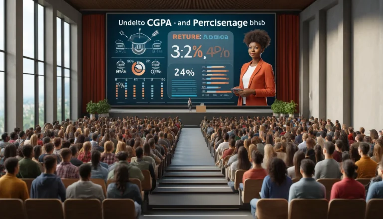 featured image of cgpa vs percentage of a classroom